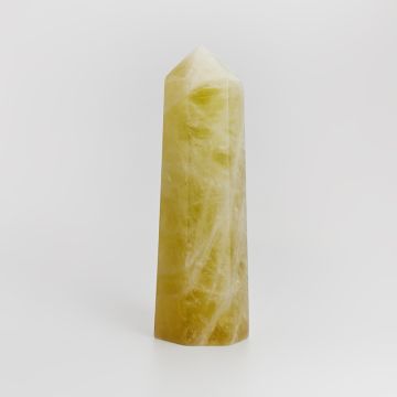Słupek z żółtego kryształu górskiego 25cm