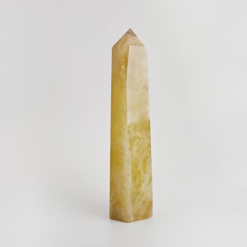 Słupek z żółtego kryształu górskiego 32cm