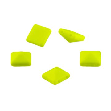 Ćwieki piramidki neon yellow 10mm