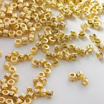 Metalowy koralik oponka 5mm