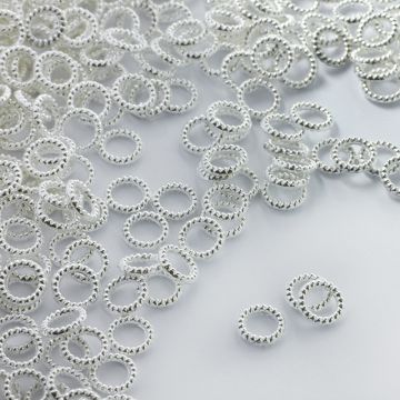 Metalowa przekładka kółko skręcane 8mm