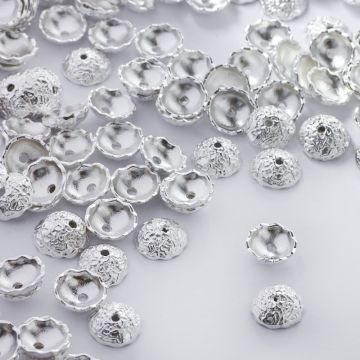 Metalowa czapeczka ozdobna 10mm