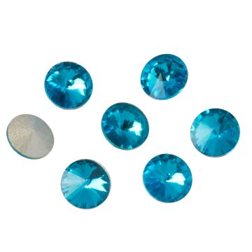 Kryształek rivoli dark indicolite 10mm