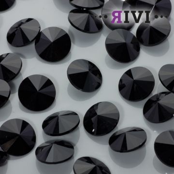 Kaboszon kryształowy jet 16mm