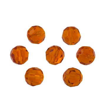 Kryształki kulka fasetowana hiacynth 10mm