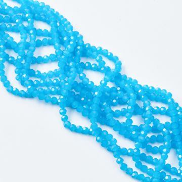 Kryształki kulka fasetowana 32 cuts full sapphire 6mm