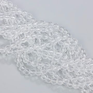 Kryształki kulka fasetowana 96 cuts crystal 6mm