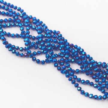 Kryształki kulki fasetowane 32 cuts heliotrope  6mm