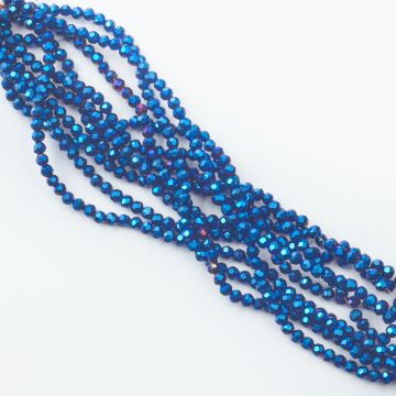 Kryształki kulki fasetowane 32 cuts heliotrope  4mm