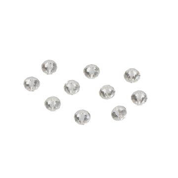 Kryształki oponki fasetowane crystal  5x6mm