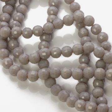 Kryształki kulki 96 cutts grey 8mm