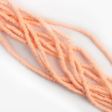 Koraliki Katsuki z modeliny jasnoróżowe 4mm