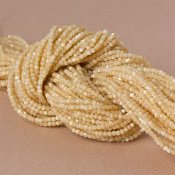 Masa perłowa kulka srebrzysta piaskowa 2mm