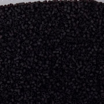 Koraliki Matsuno hexagon Opaque Black 15/0 H Koraliki Matsuno hexagon Opaque Black 15/0 H