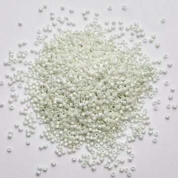 Koraliki Matsuno 11/0 White Green