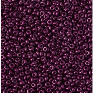 Koraliki NihBeads 12/0 Metallic Frosted Granate