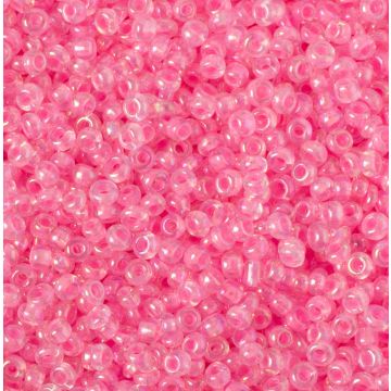 Koraliki NihBeads 12/0 Inside-Color Rainbow Crystal/ Cotton Candy Line