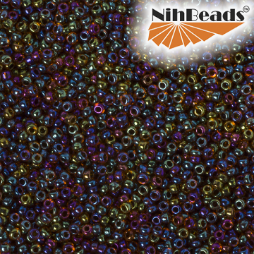 Koraliki NihBeads 12/0 Inside-Color Rainbow Hiancynth/ Iris Line