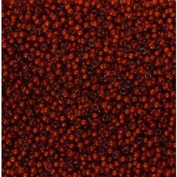 Koraliki NihBeads 12/0 Inside-Color Smoky Topaz/ Siam Ruby