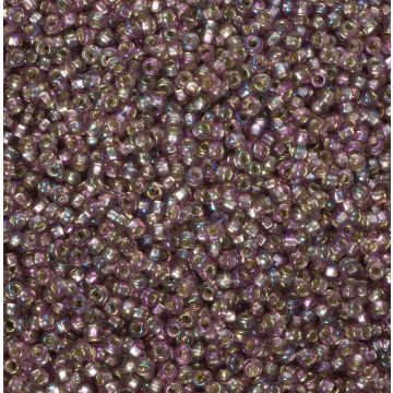 Koraliki NihBeads 12/0 Silver-Lined SH Trans-Rainbow Lila