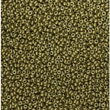 Koraliki NihBeads 12/0 Metallic Frosted Antique Gold