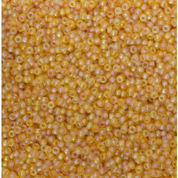 Koraliki NihBeads 12/0 Trans-Rainbow Frosted Lt Topaz