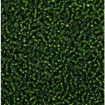 Koraliki NihBeads 12/0 Silver-Lined Olivine