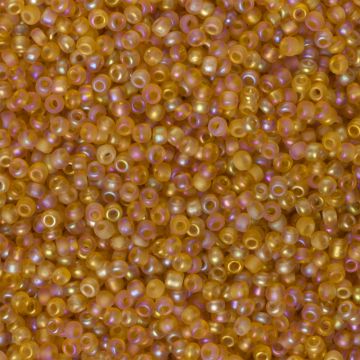 Koraliki NihBeads 12/0 Trans-Rainbow Frosted Med Topaz