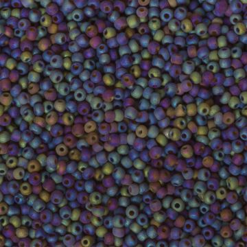 Koraliki NihBeads 12/0 Trans-Rainbow Frosted Smoky Topaz