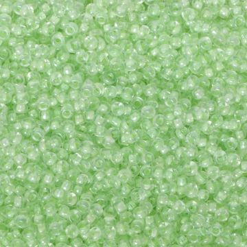 Koraliki NihBeads 12/0 Inside-Color Lustered Crystal/ Sea Foam Line