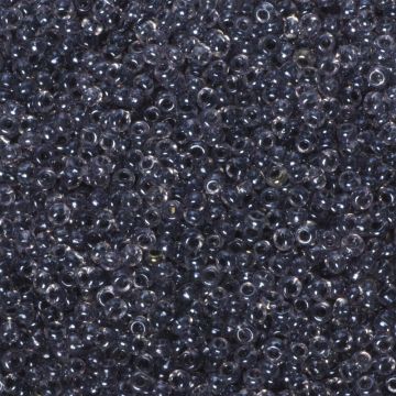 Koraliki NihBeads 12/0 Inside-Color Lustered Crystal/ Jet Line