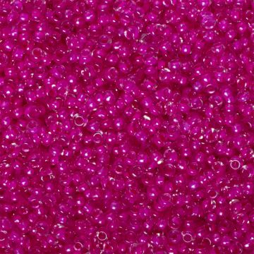 Koraliki NihBeads 12/0 Inside-Color Lustered Crystal/ Mauve Line