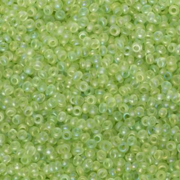 Koraliki NihBeads 12/0 Trans-Rainbow Frosted Sea Foam