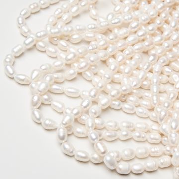 Perły naturalne hodowlane rice 7-8mm