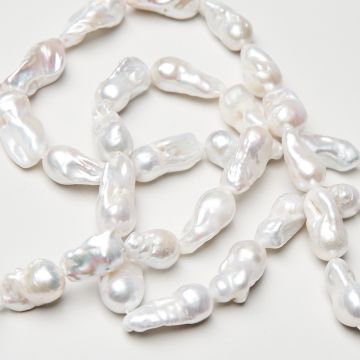 Perły naturalne hodowlane baroque 13x25mm