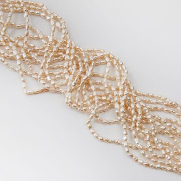 Perły naturalne potato hodowlane 3-5mm