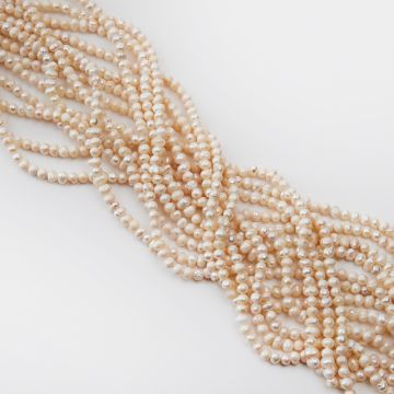Perły naturalne potato hodowlane 4-5mm