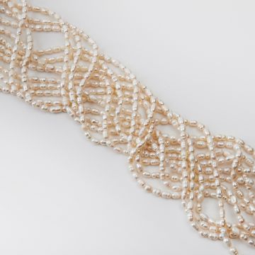 Perły naturalne rice hodowlane 5-9mm