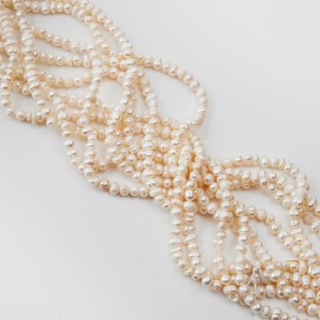 Perły naturalne potato hodowlane 3-5,5mm