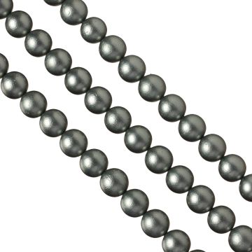 Perły seashell gwiezdny srebrny 12mm