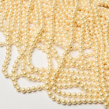 Perły ceramiczne kulka gładka 6mm