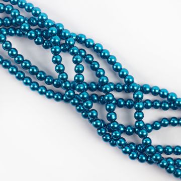 Perły szklane heliotrope 6mm