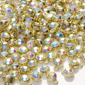 Zawieszka z kryształkiem crystal AB 7mm