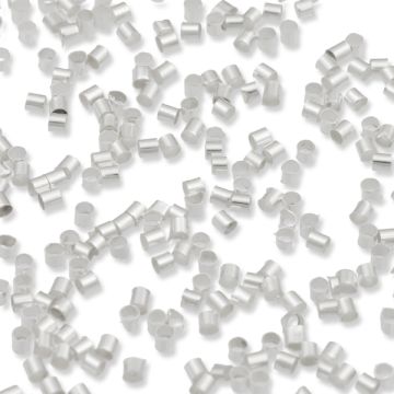 Posrebrzane zaciski 2mm