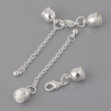 Końcówki z zapięciem i przedłużką komplet 6mm