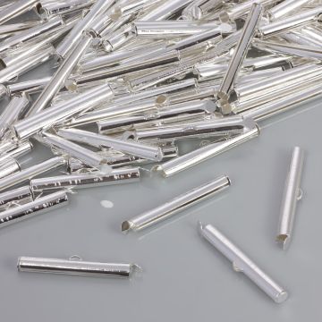 Końcówki do płaskich bransoletek 30.5x4mm