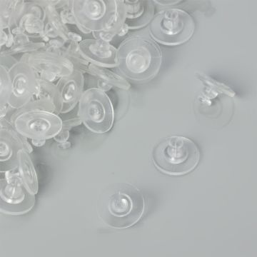 Baranki silikonowe z talerzykiem 10x5mm