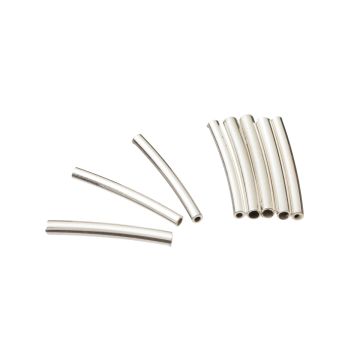 Srebrne rurki łuk AG925 1,5mmx1,5cm