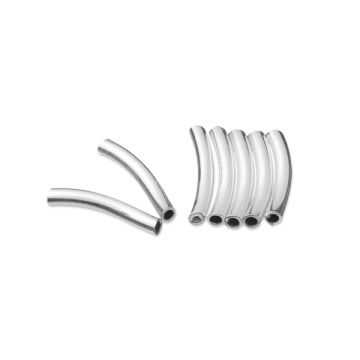Srebrne rurki skręcane AG925 10mm