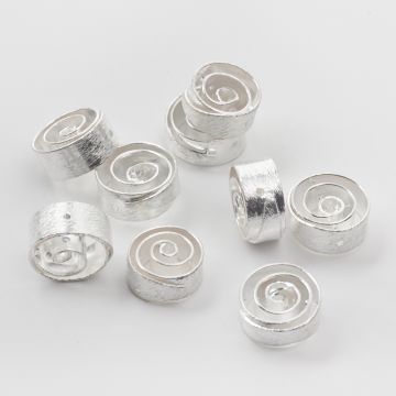 Srebrny koralik spiralka 15mm AG925 15mm